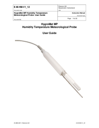 Thumbnail of document Manual - MP102H/MP402H Meteorological Transmitters